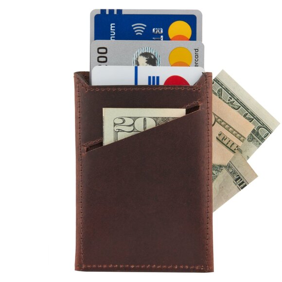 Slim Business Credit Card Holder Wallets - Picture 3 of 4